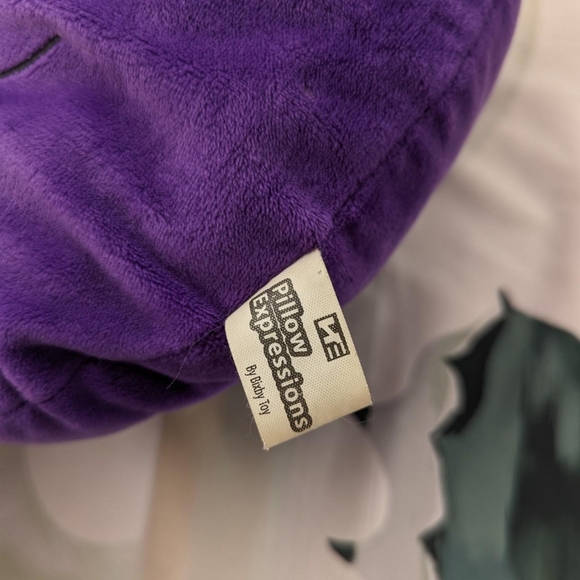 Pillow Expressions By Bixby Toy Purple Devil Emoji Throw Pillow - Picture 4 of 4